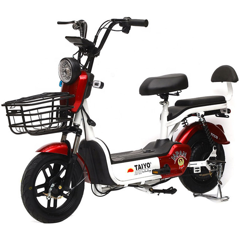 Hot Sale Electric Scooters Powerful Adult Electric City Bike 48V 350W Custom Logo Multi-color Optional Electric Bicycle