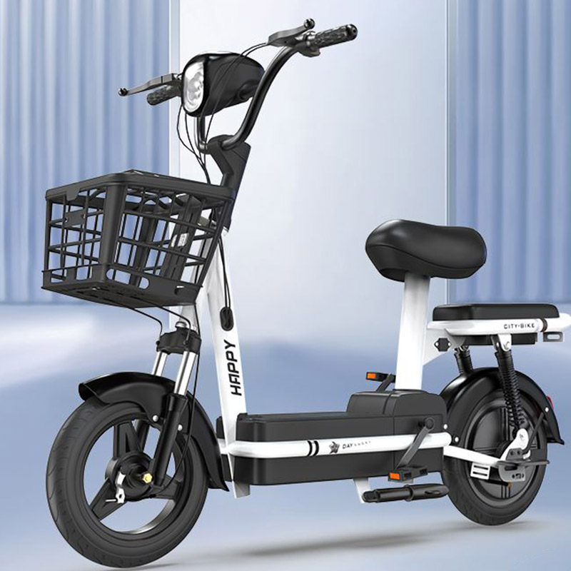 48v12A Motor Energy Storage Battery Electric Bicycle Multi-color Optional Two-wheel Electric Bicycle with Portable Battery case