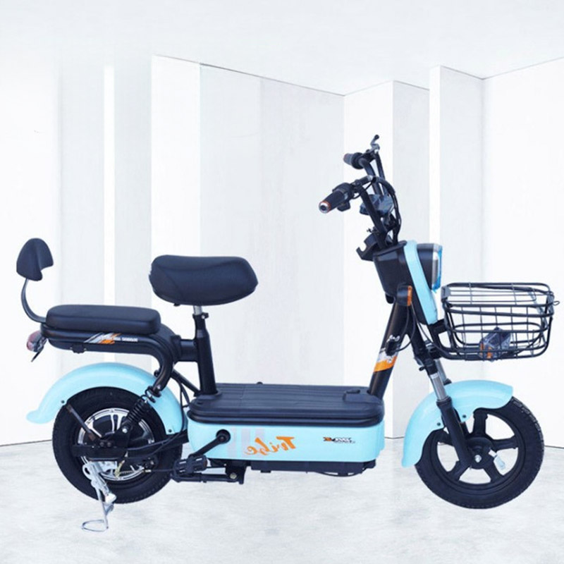 The Latest Electric Bicycle 350W Motor Adult Electric Motorcycle 48V12A Two-wheel Electric Bicycle With LED Headlight