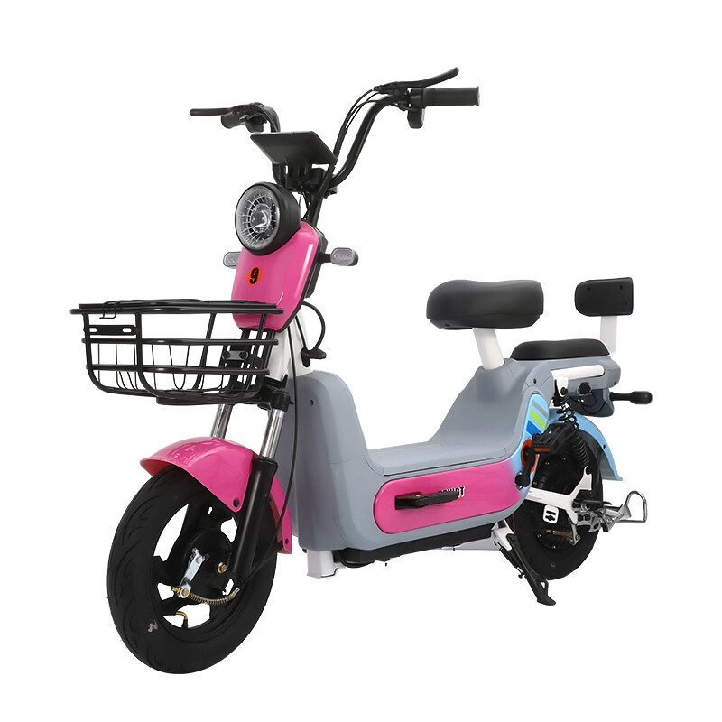 Hot Selling Electric Bicycle Factory Quality Assurance Powerful Two-wheel Electric Bicycle Moped Scooter with Pedals