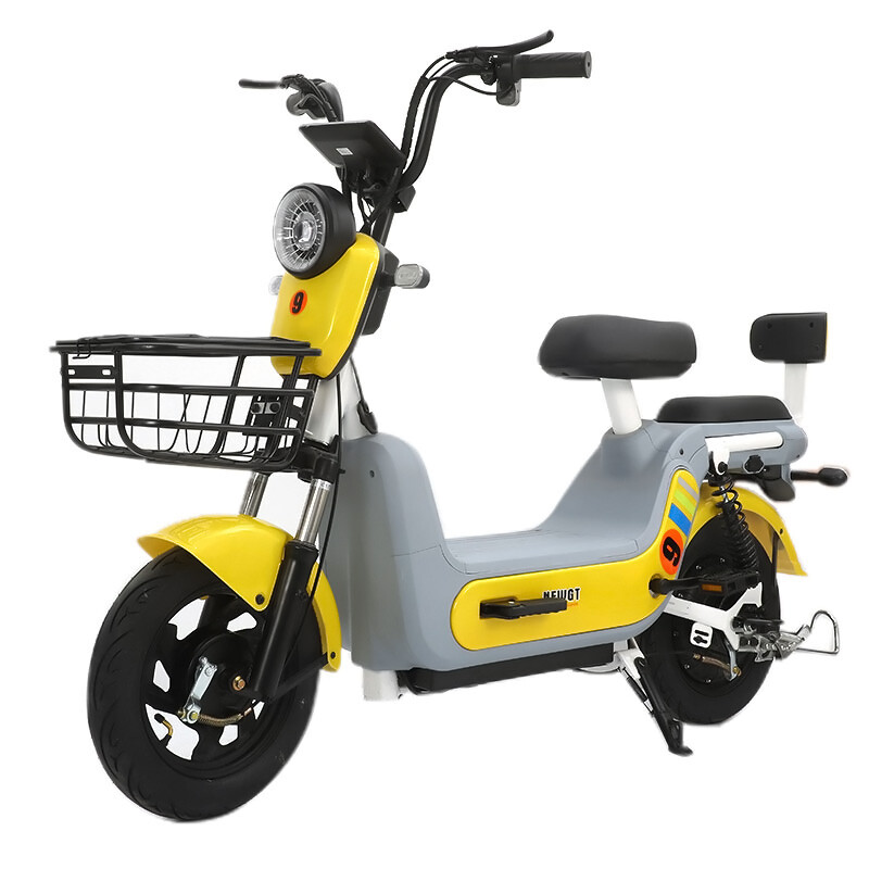 Hot Selling Electric Bicycle Factory Quality Assurance Powerful Two-wheel Electric Bicycle Moped Scooter with Pedals