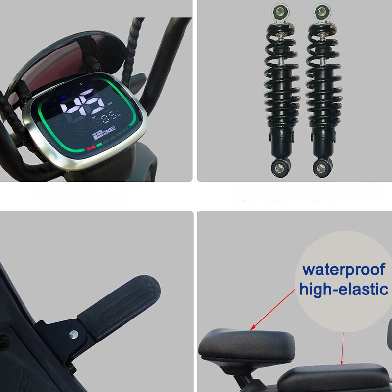 China Modern Styling Two Wheels Electric Scooter Bike Multi-color Optional 400W Electric Bicycle With Pedals