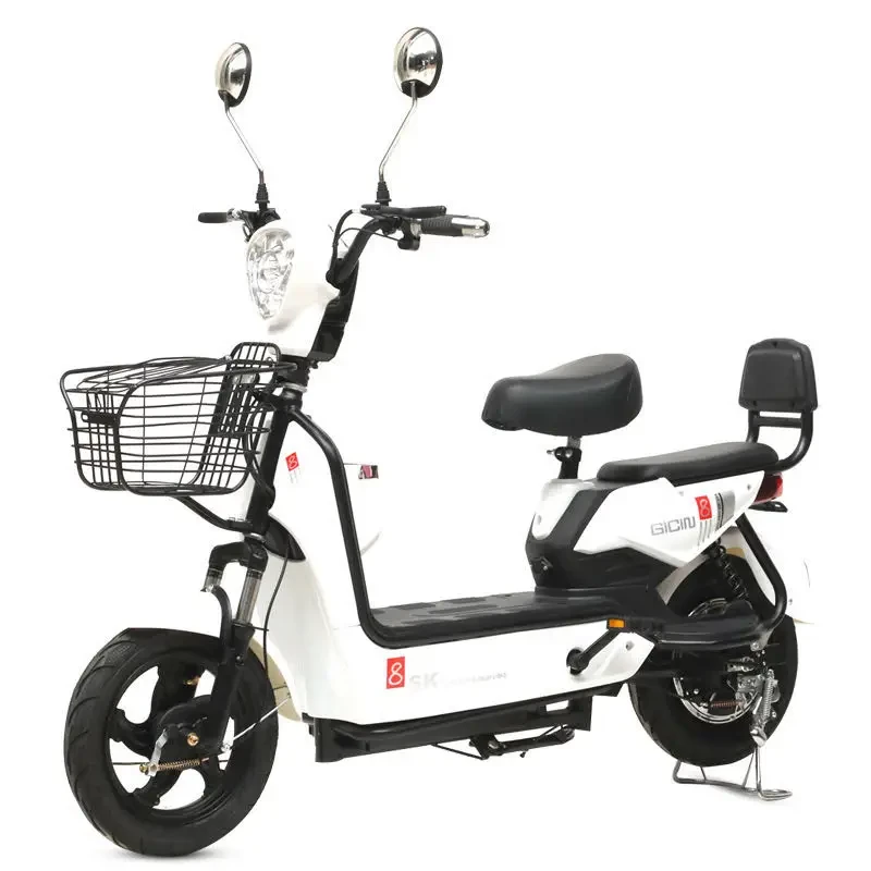 Wholesale LED Headlight 48V60V Electric Bicycle 500W Two-wheel Electric Bicycle for Adults Factory Sell Popular in China