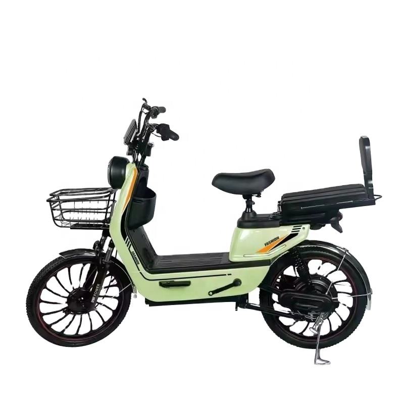Newest Durable High-performance Electric Bike Multi-color Optional 350W LED Headlight Two-wheel Electric Bicycle Moped Scooter