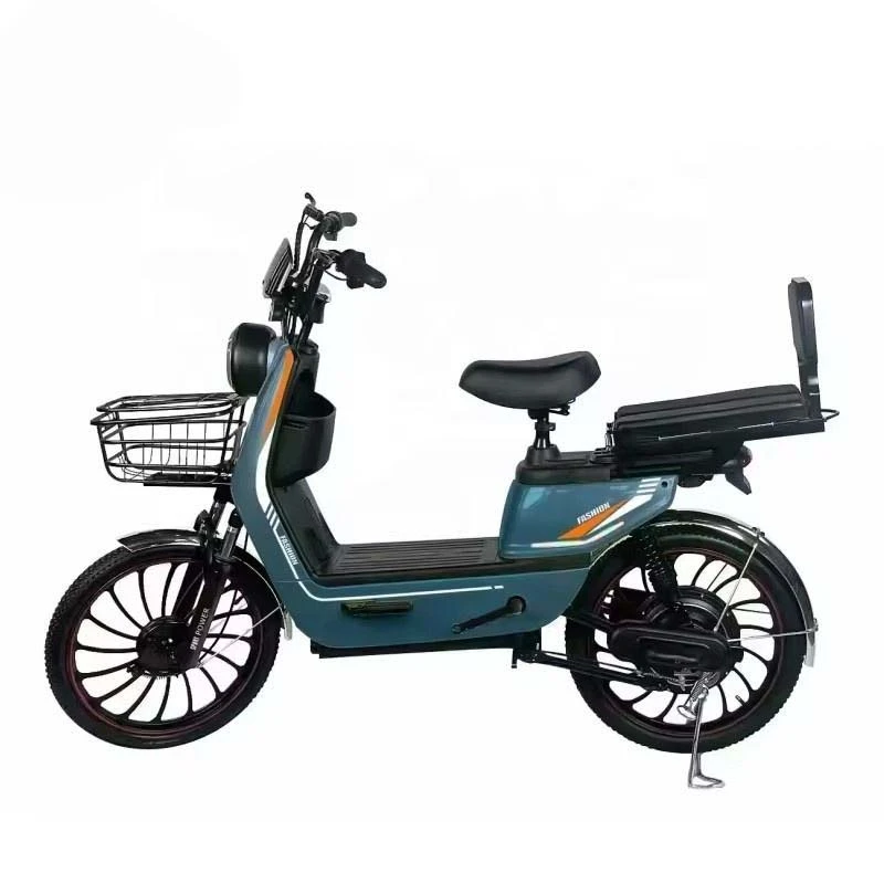 Newest Durable High-performance Electric Bike Multi-color Optional 350W LED Headlight Two-wheel Electric Bicycle Moped Scooter