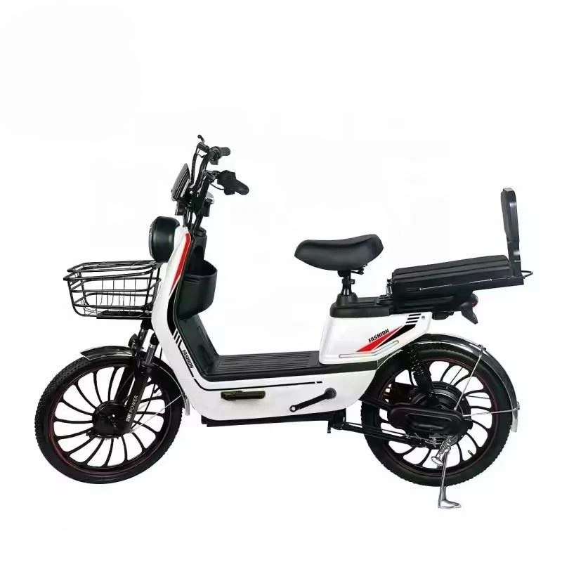 Newest Durable High-performance Electric Bike Multi-color Optional 350W LED Headlight Two-wheel Electric Bicycle Moped Scooter