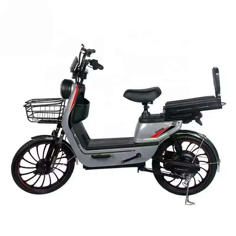 Newest Durable High-performance Electric Bike Multi-color Optional 350W LED Headlight Two-wheel Electric Bicycle Moped Scooter