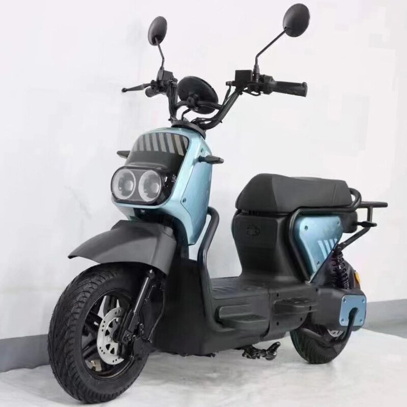 Hot Manufacturers Direct Sales Electric Motor Cycle 500W 48V60V Two-wheel Electric Motorcycle with Led Headlight