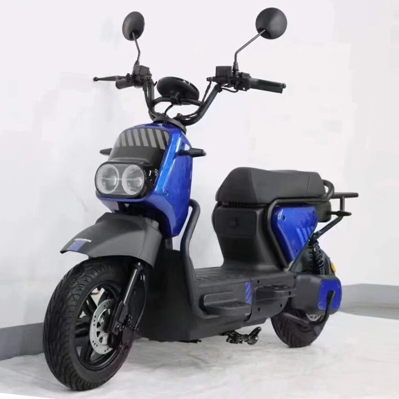 Hot Manufacturers Direct Sales Electric Motor Cycle 500W 48V60V Two-wheel Electric Motorcycle with Led Headlight