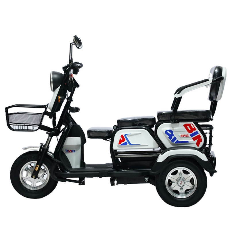 Factory Supply Wholesale 600W 3 Wheel Electric Bike Adults Cost-effective Open-Body 48v60v Electric Tricycle of Steel
