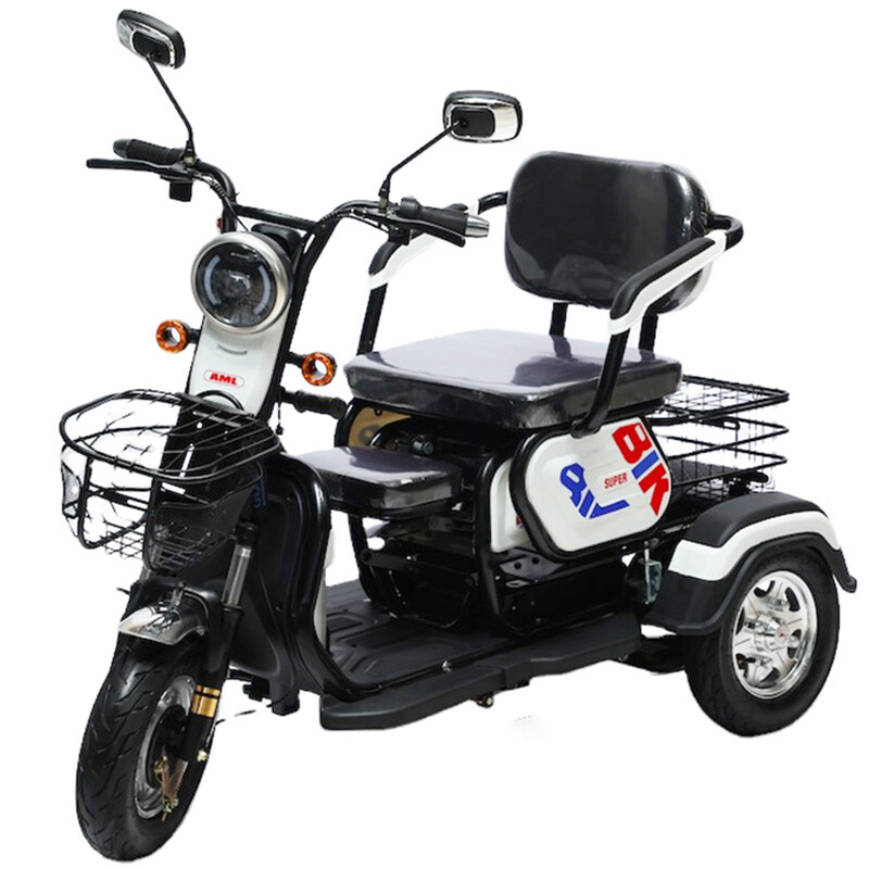 Factory Supply Wholesale 600W 3 Wheel Electric Bike Adults Cost-effective Open-Body 48v60v Electric Tricycle of Steel