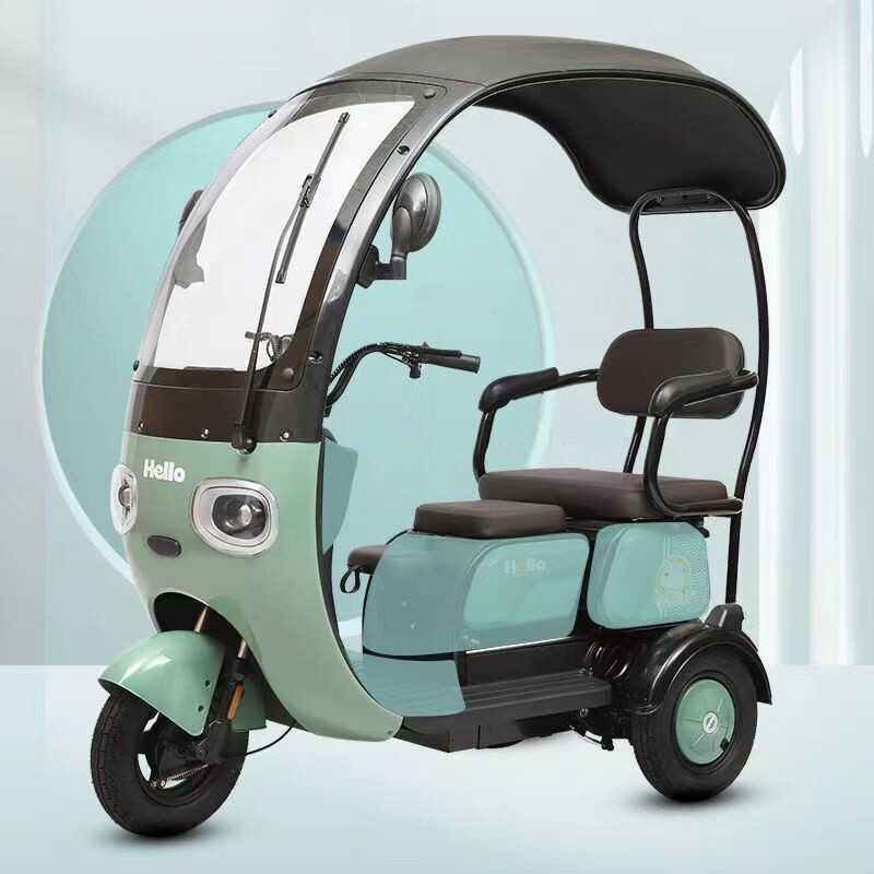 China New Style 3 Wheel Electric Bike Adults Multi-color Optional Good Quality 800W 48V60V72V Electric Tricycle E Moped Trike