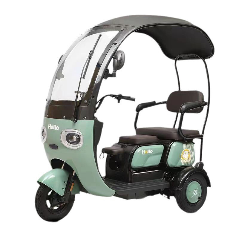 China New Style 3 Wheel Electric Bike Adults Multi-color Optional Good Quality 800W 48V60V72V Electric Tricycle E Moped Trike