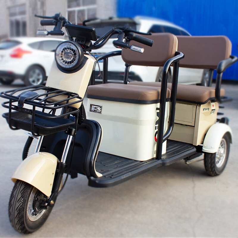 Hot Selling Manufacturers Direct Sales Passenger Electric Tricycle 600W 48V Three-wheel Electric Tricycles for Adults