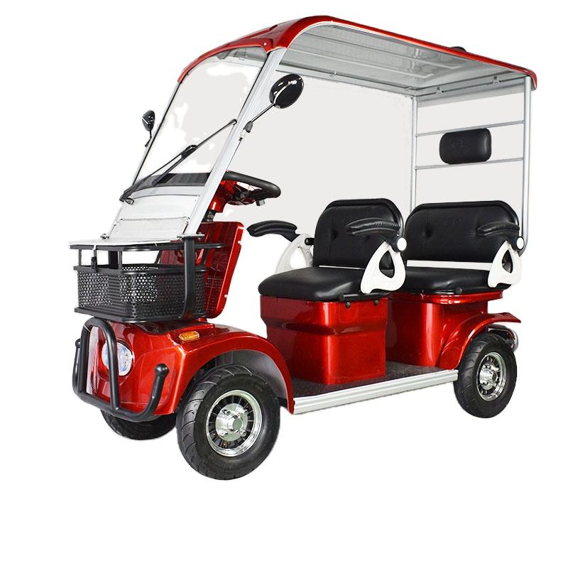 Exquisite Workmanship Powerful 800W Electric Four-wheeler Cheap 15-tube Controller Electric Adult Quadricycle for Sale