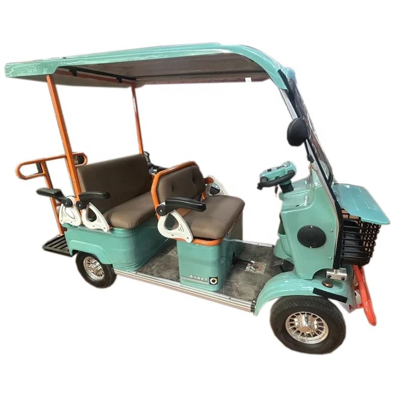 Exquisite Workmanship Powerful 800W Electric Four-wheeler Cheap 15-tube Controller Electric Adult Quadricycle for Sale