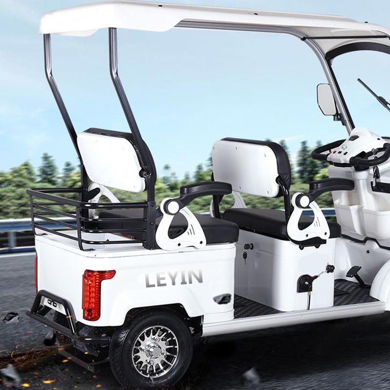 Multi-color Optional Both Passenger Cargo Electric Four-wheeler Cost-effective 650W 15-tube Controller Electric Quadricycle