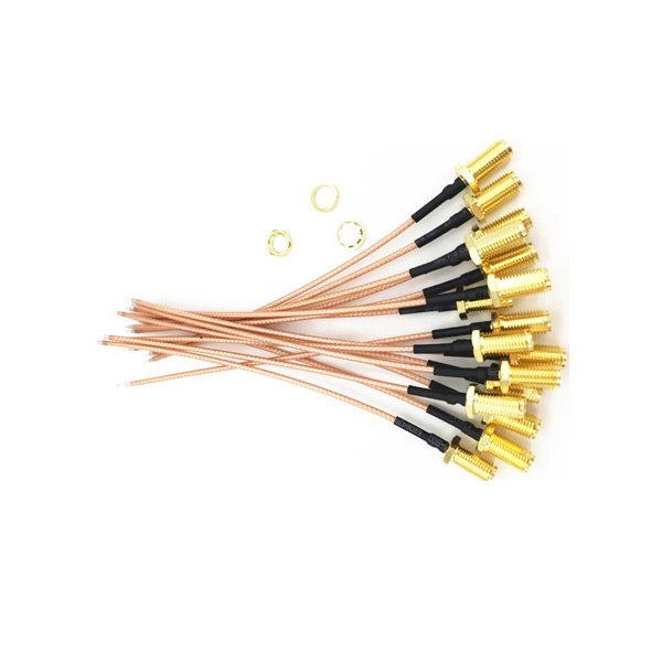 SMA 插孔连接器 RG178 10MM RF 尾纤 XMR-L006