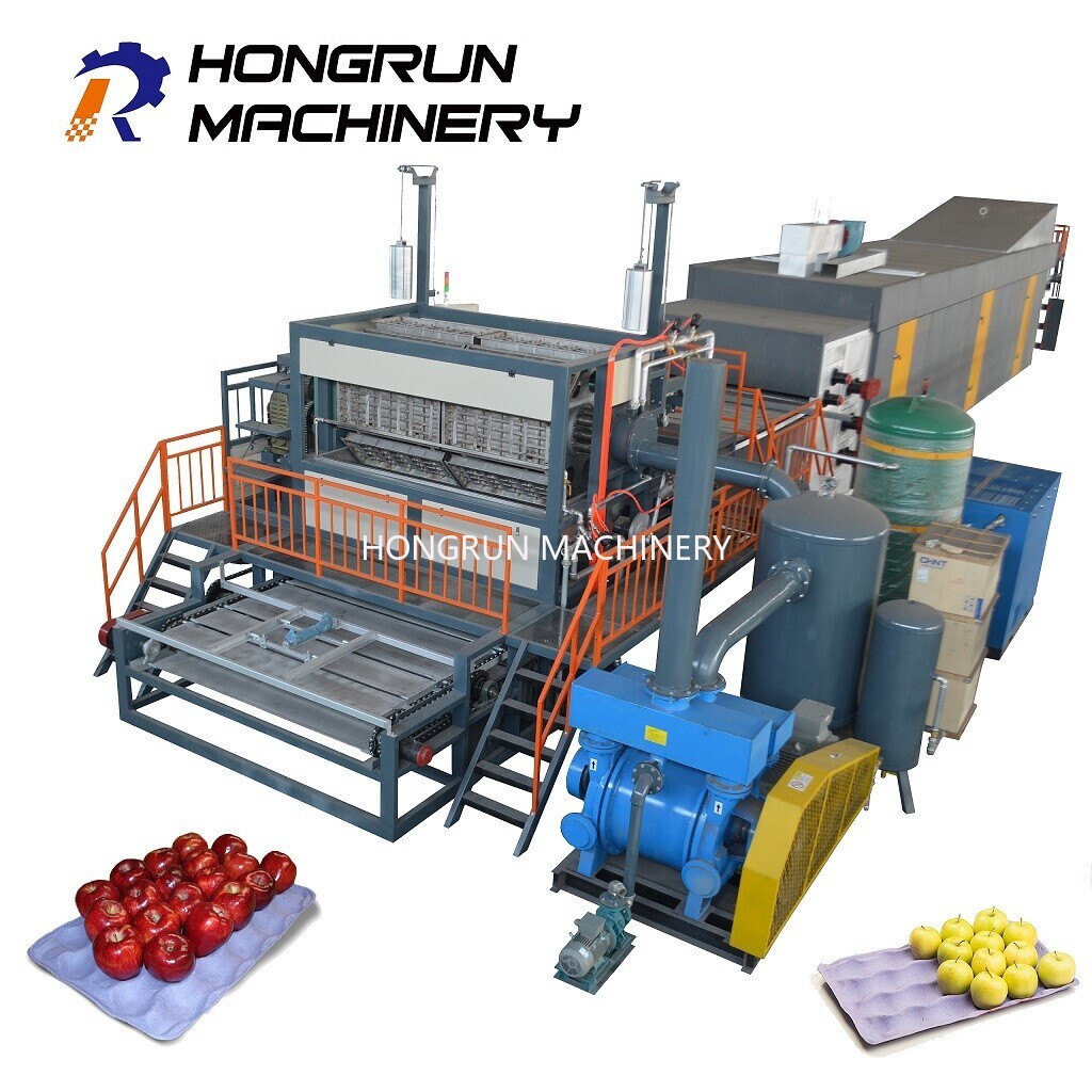 Rotary fruit tray machine Rotary fruit tray machine