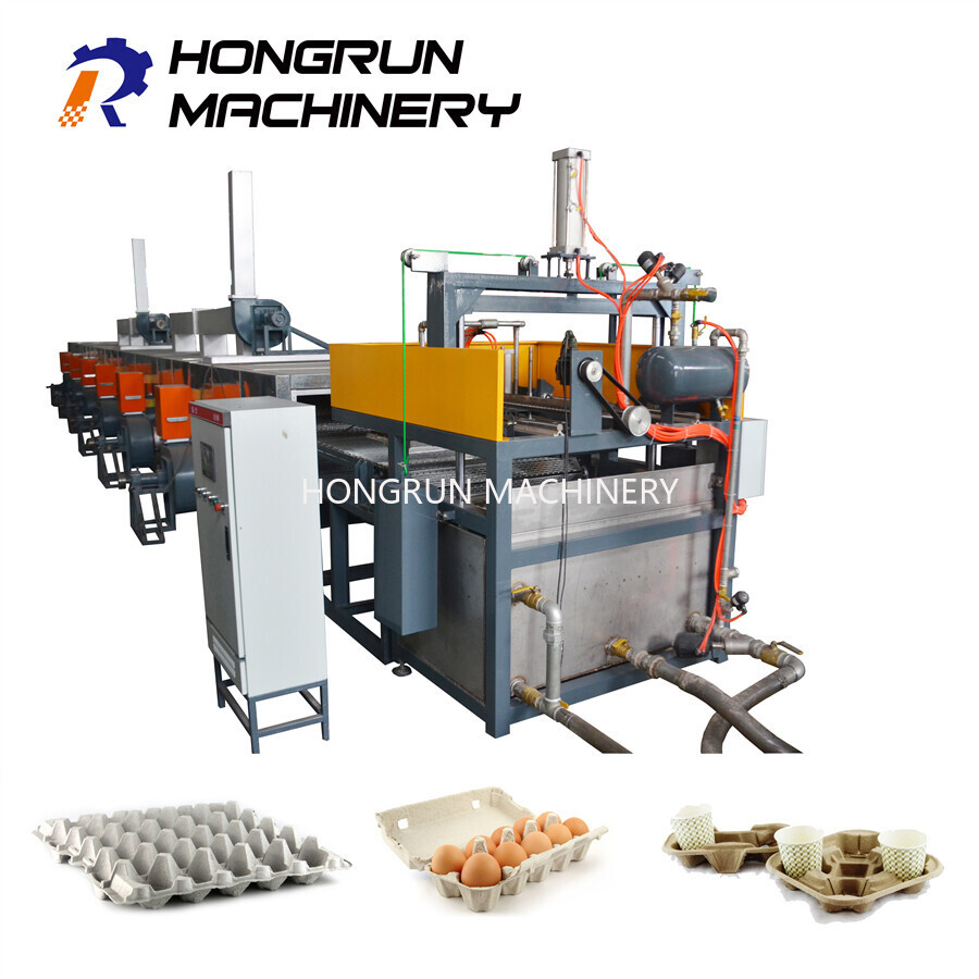 Reciprocating egg carton machine