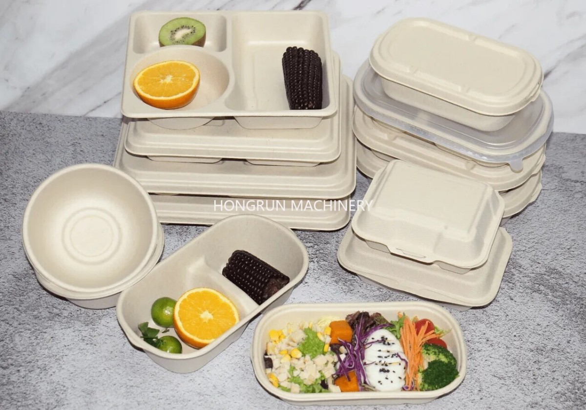 Semi-automatic pulp food tableware machine Semi-automatic pulp food tableware machine