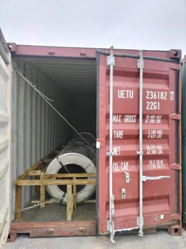 Bobinas de acero galvanizado