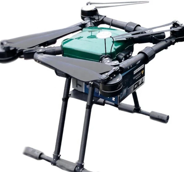 10kg Heavy Lift Uav Long Flying Time Range Delivery Drone Cargo Food Delivery Rc Drone