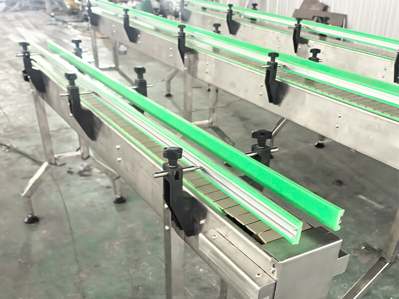 Konveyor rantai atas datar