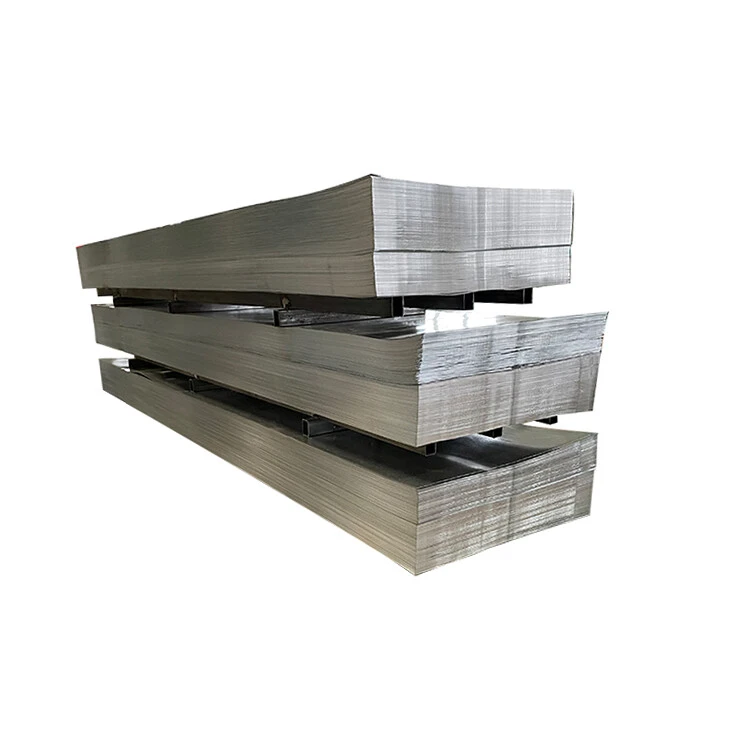 Galvanized plate