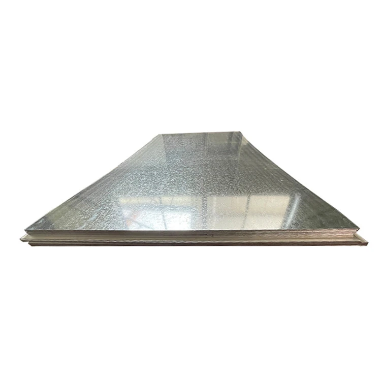 Galvanized plate