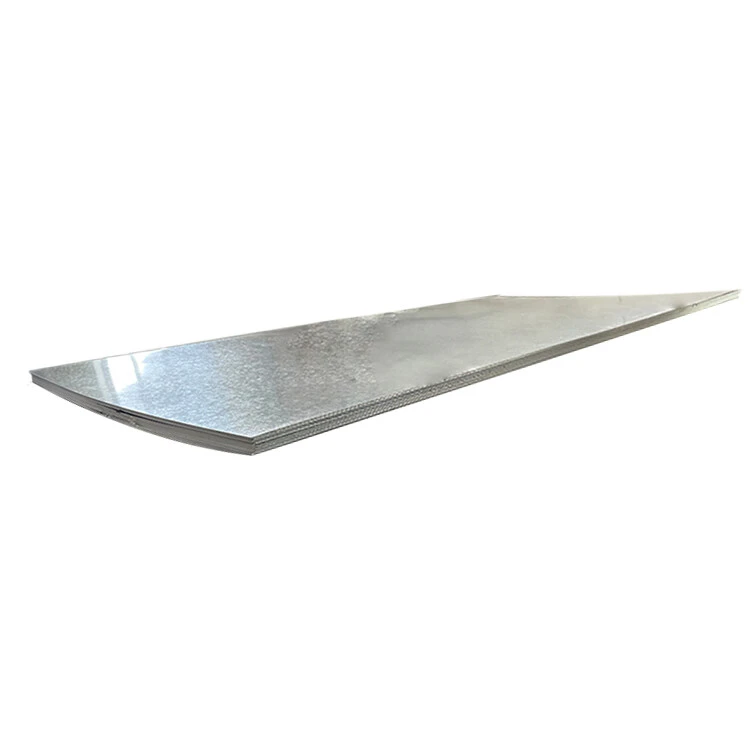 Galvanized plate