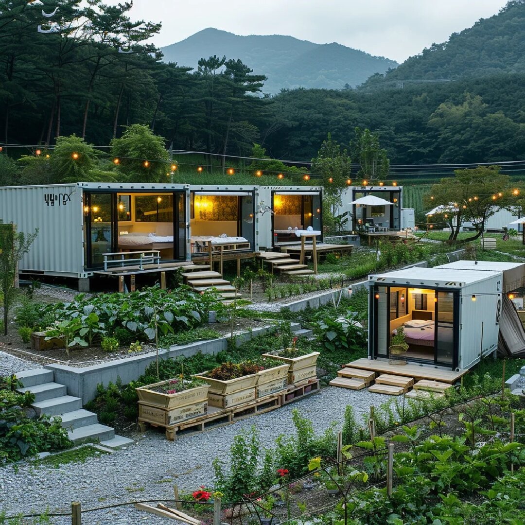 Casa plegable tipo Z