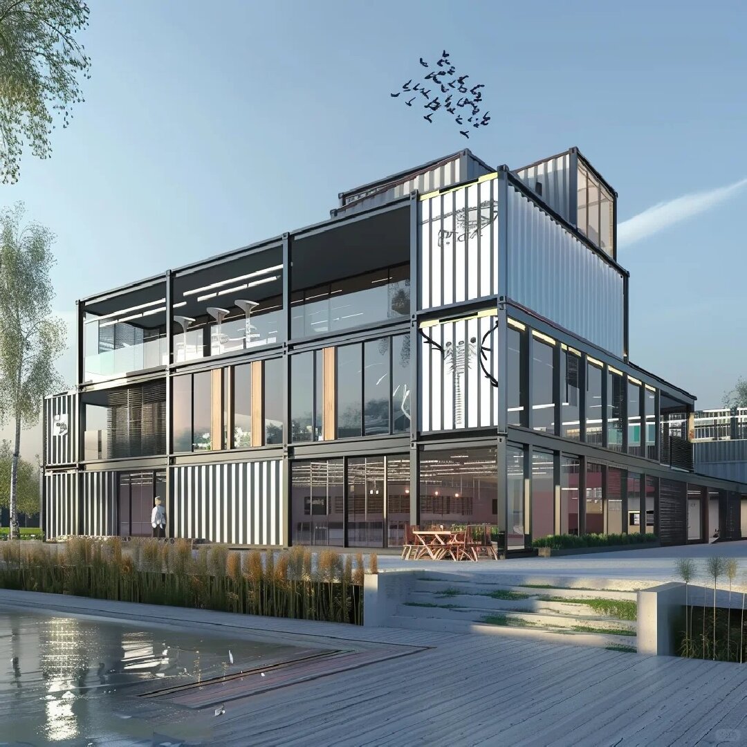 Casa plegable tipo Z