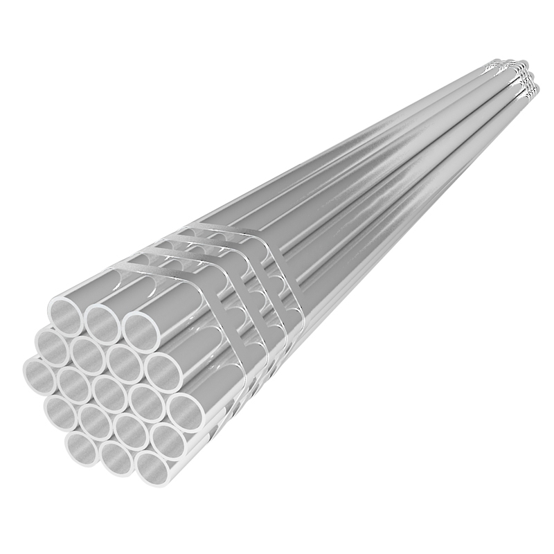 Tubo de acero cuadrado galvanizado de 4 x 4 pulgadas