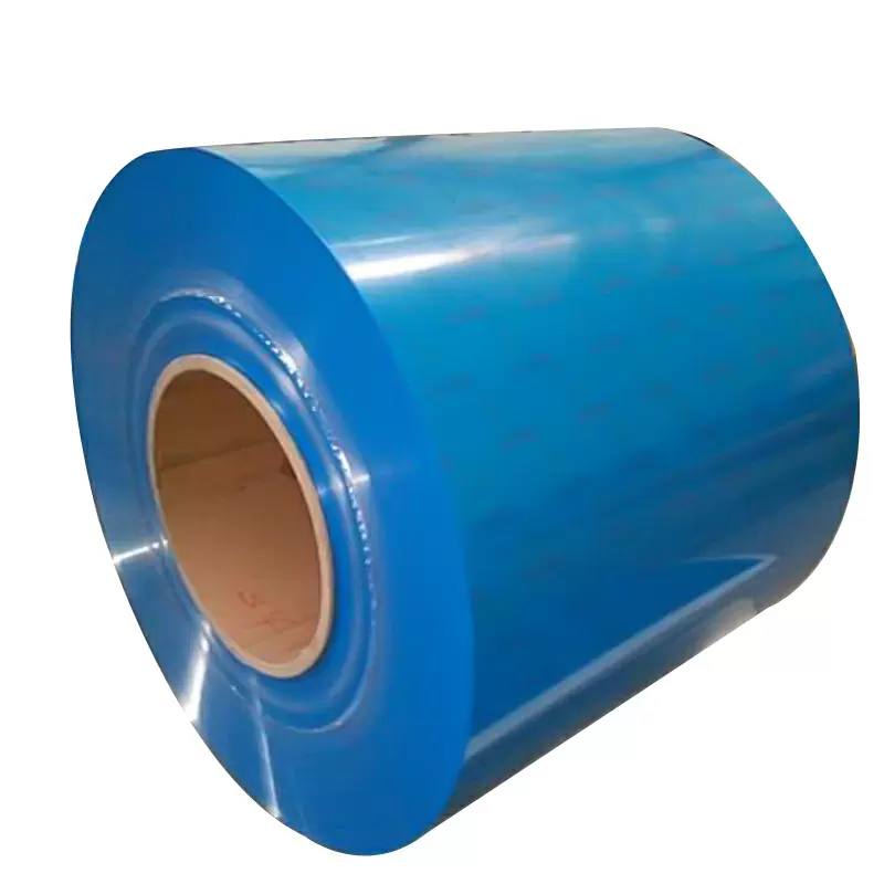Bobina de aluminio revestida