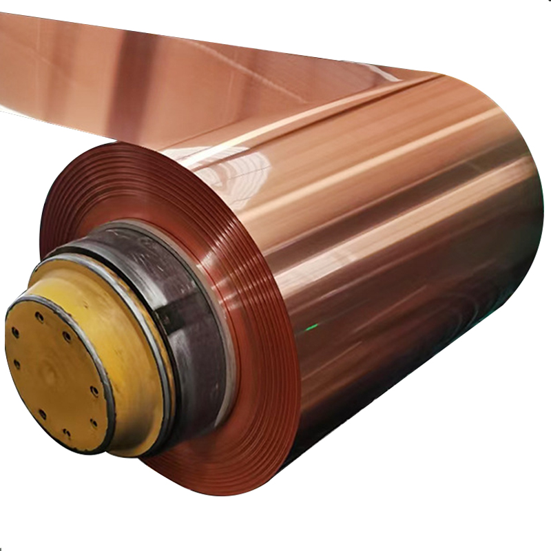 Bobina de aluminio revestida