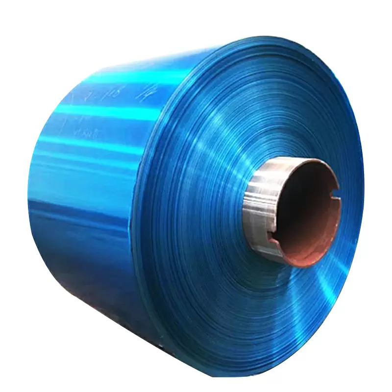 Bobina de aluminio revestida