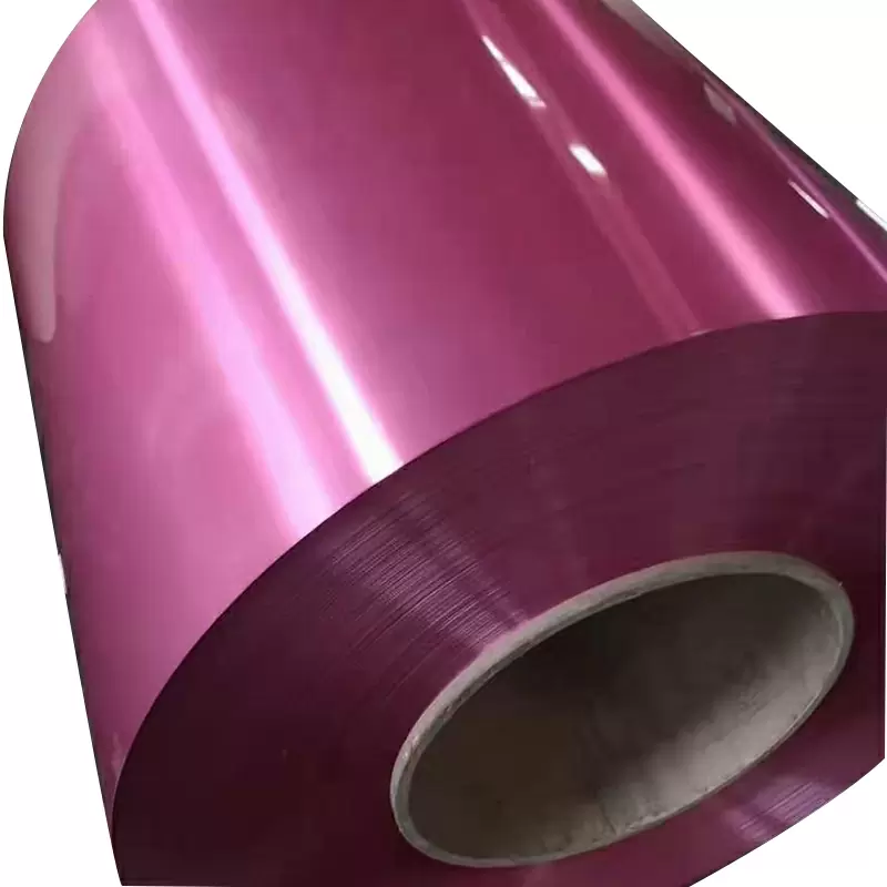 Bobina de aluminio pintado