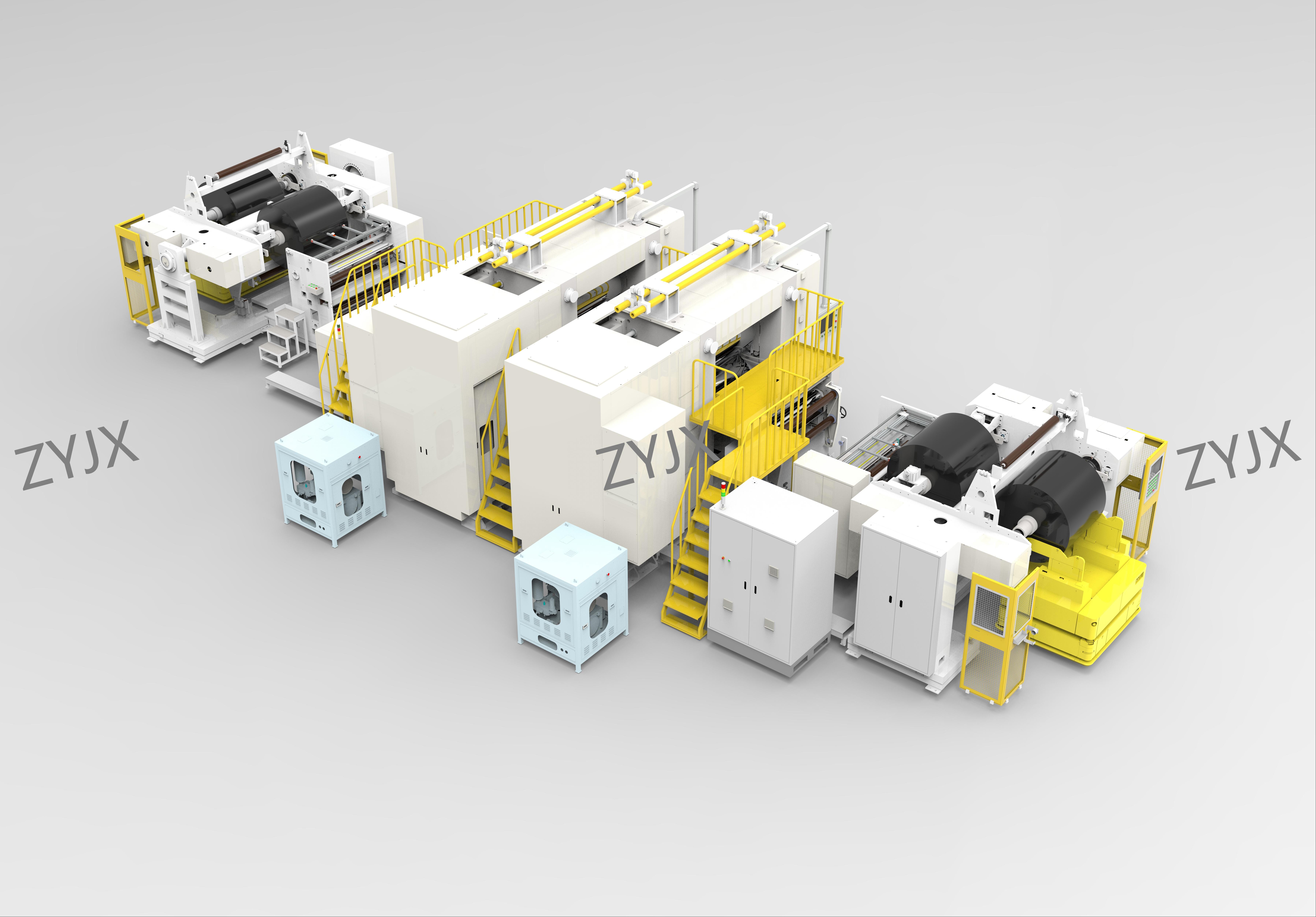 900*1500 отрицательный электрод двойной машины непрерывной прокатки автоматический сплайсинг интегрированная машина