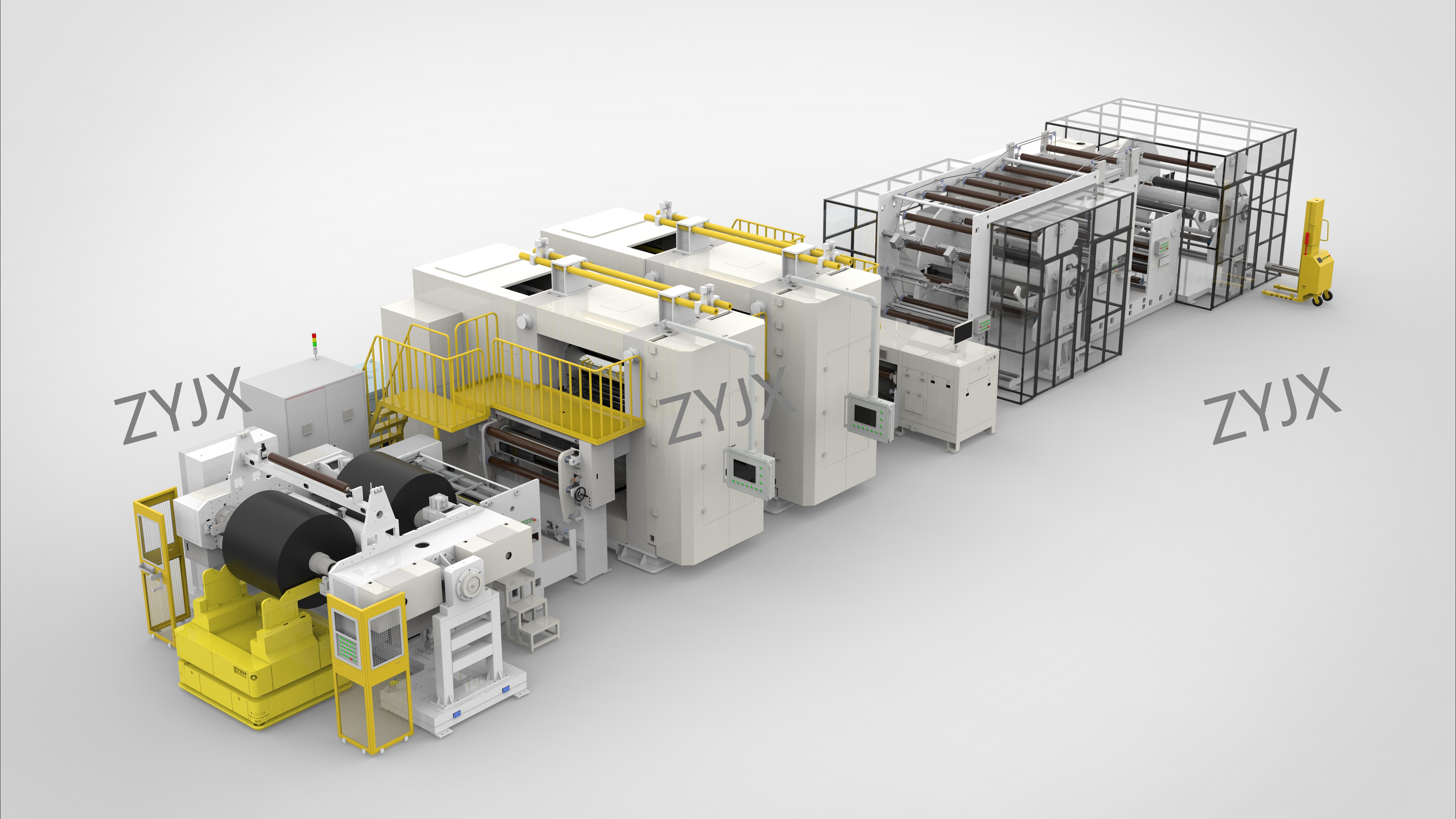 900*150 Отрицательный электрод Двойная машина Непрерывная прокатка Автоматическая сращивание Башенная резка Интегрированная машина