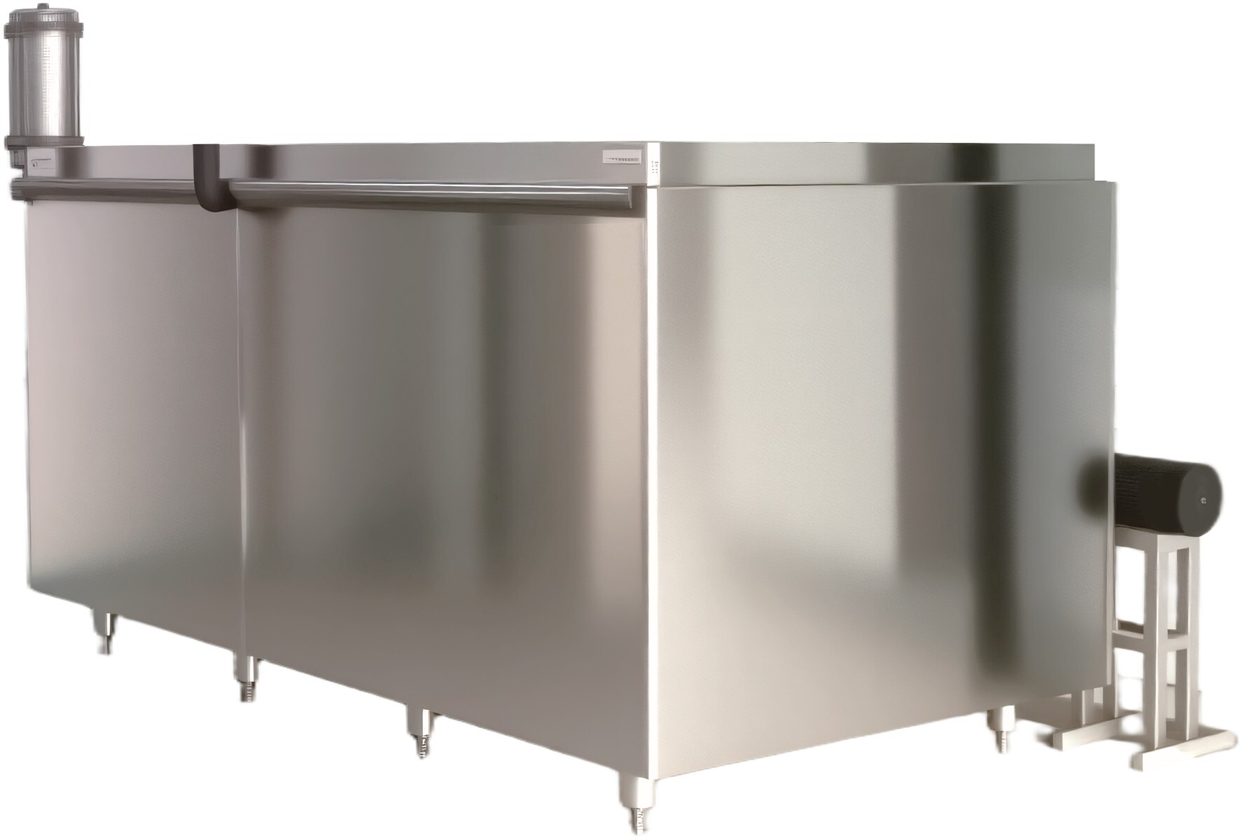 Резервуар для охлаждения молока со льдом и водой .jpg