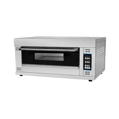 One Layer Two Trays Computerized Oven