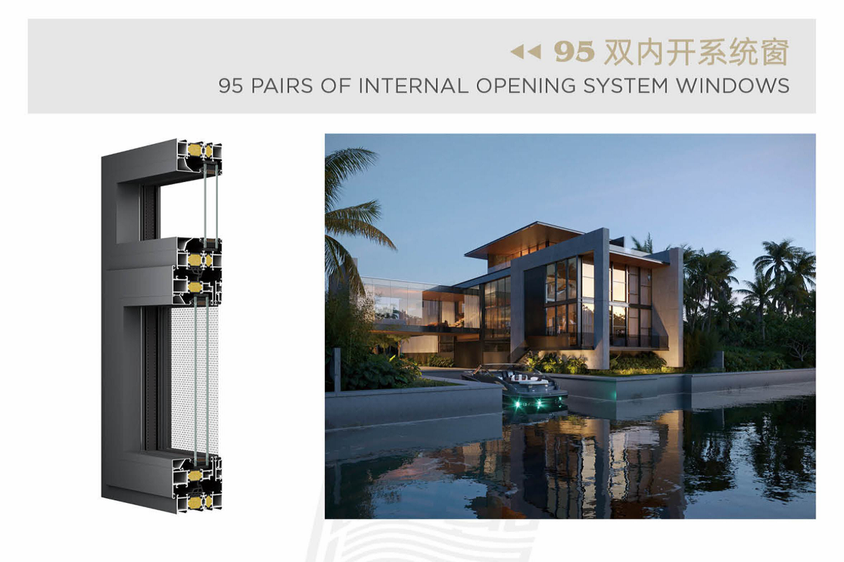 95 Pairs of Internal Opening System Windows - Awning, Tilt & Turn, Casement