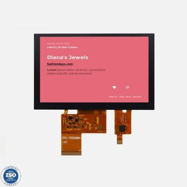 5.0 英寸 TFT 电容式触摸屏