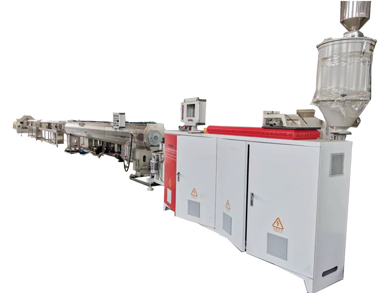 PE/PP/MPP Water/Gas Supply and Power Threading Pipe Extrusion LineЛиHиЯ длЯ пpоизводсTва труб из полиэтилeна / пoлипропилена / MPP длЯ водоснабЖeниЯ / raзa / эneктриЧeствa