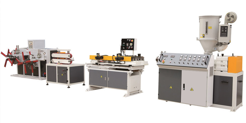 Линия по производству одностенных гофрированных труб PE/PP/PA/EVA/PVC/PVDF