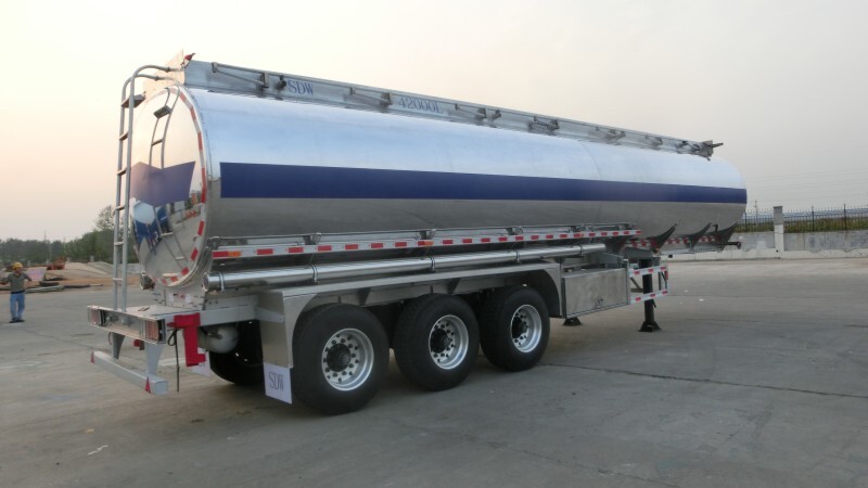 45000 литров топливный цистерна-полуприцеп/цистерна для дизельного топлива/нефтяная цистерна-полуприцеп/алюминиевый сплав полуприцеп