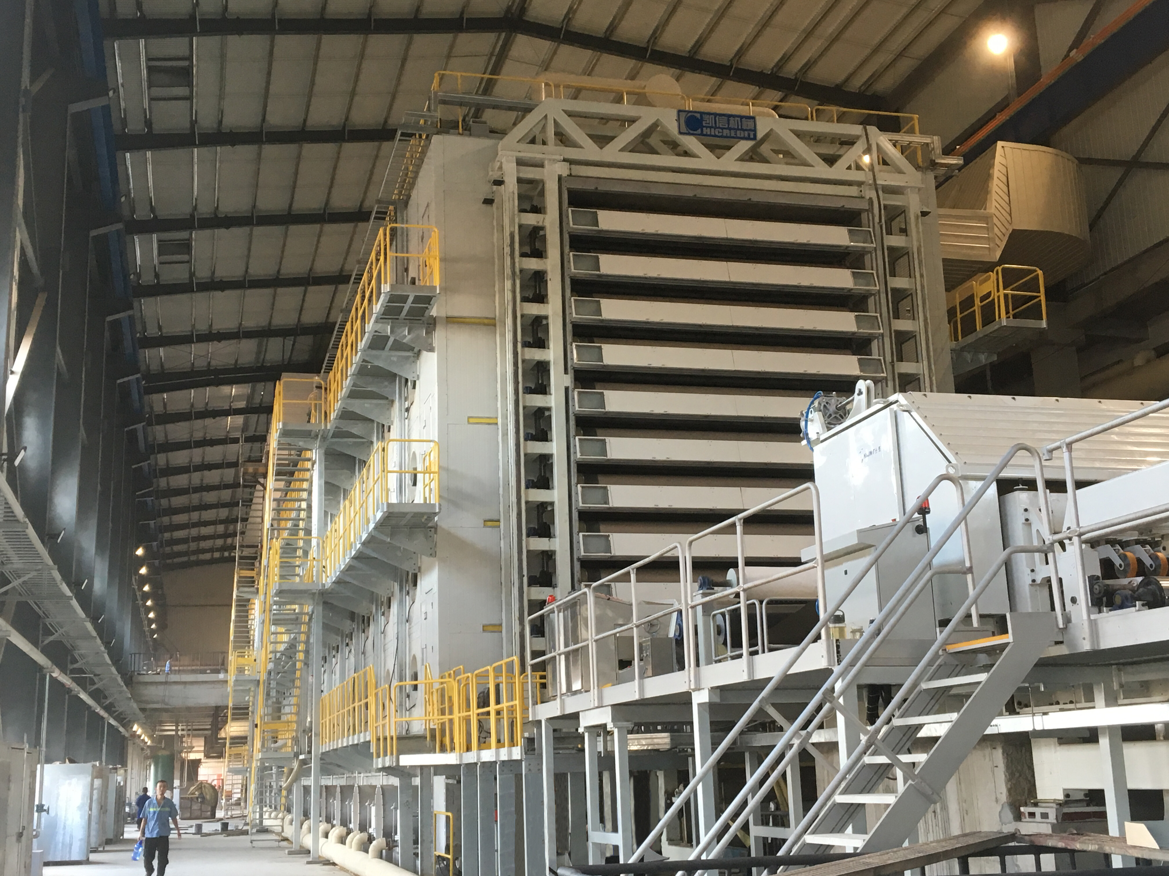 Китайская продукция установила новый отраслевой рекорд: первая в мире линия по производству целлюлозного листа мощностью 400 000 тонн/год успешно запущена