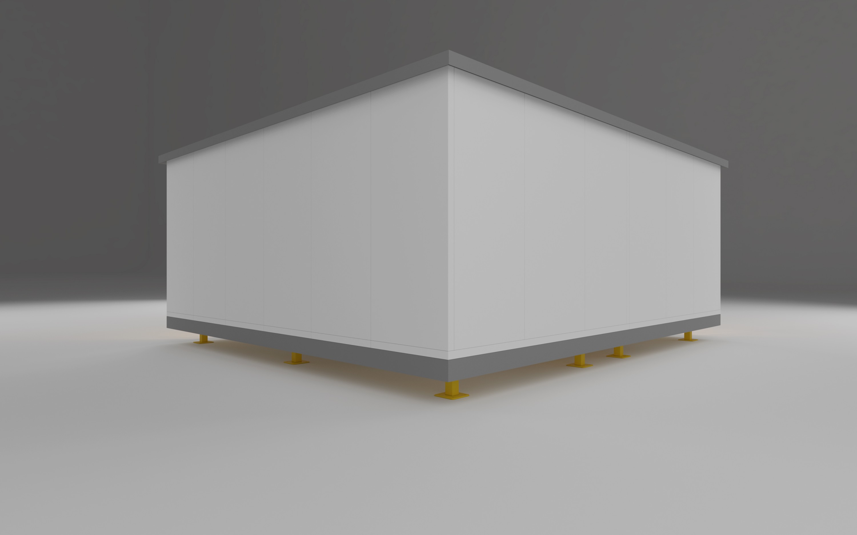 03-Renderizado exterior de la cápsula espacial modular B3+