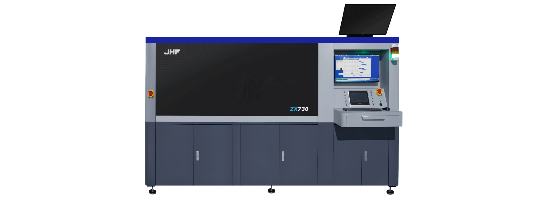 Автоматизированный встроенный принтер для печати легенды ZX730